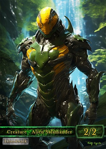 Alien Salamander #1
